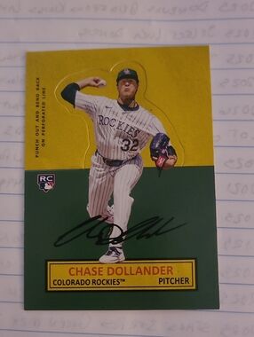 2025 Topps Archives Stabd Up Card Chase Dollander
